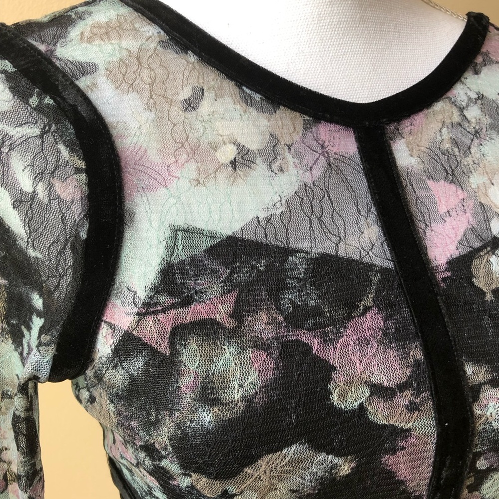 Fire Los Angeles floral sheer dress - Picture 6 of 8